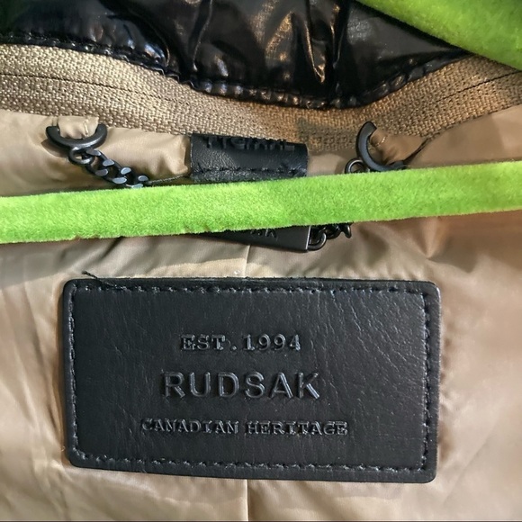 RUDSAK Sz XXL Trench Coat With Puffer Coat Removable Insert Collar NWT - Picture 6 of 16